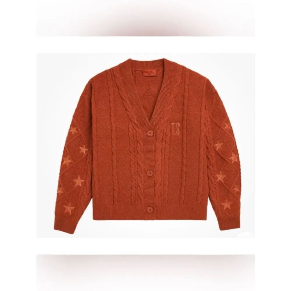 Official TAYLOR SWIFT The Life of a Showgirl Cardigan Sweater XS/M